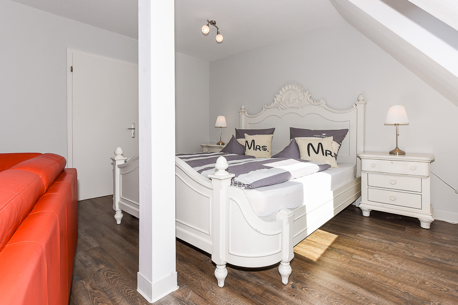 Ferienwohnung „Kapitänskajüte“ - Wohn- und Schlafraum