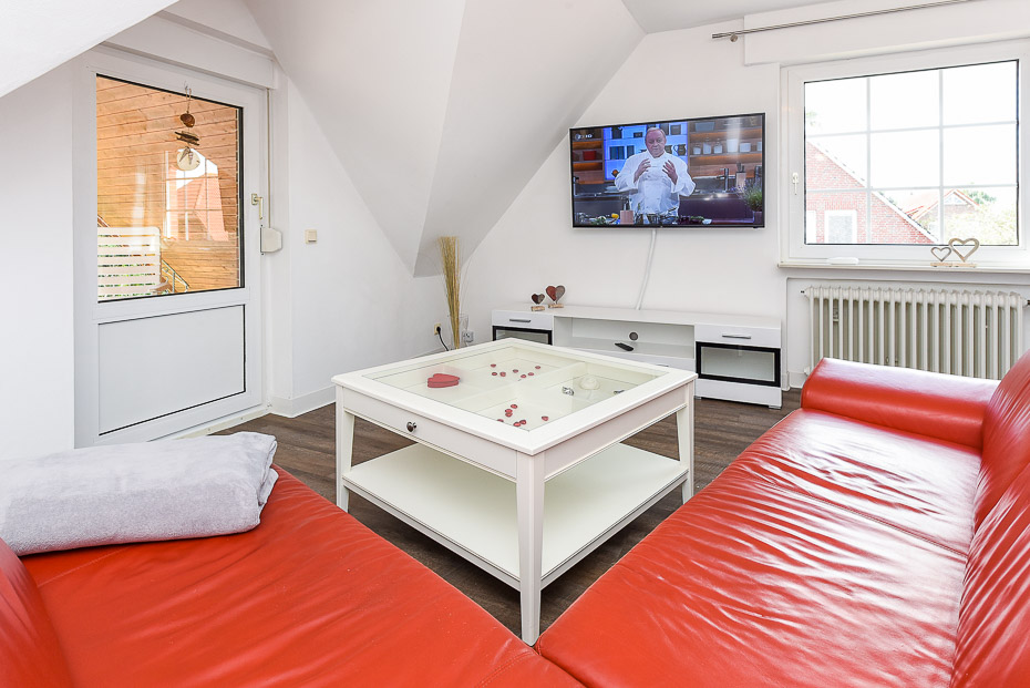 Ferienwohnung „Kapitänskajüte“ - Wohn- und Schlafraum