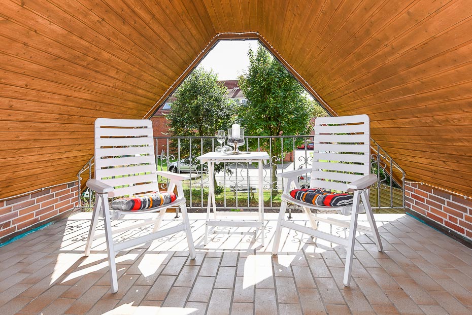 Ferienwohnung „Kapitänskajüte“ - Loggia