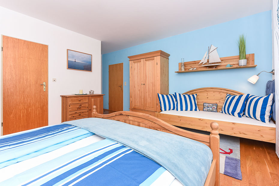 Ferienwohnung „Vordeck“ - Schlafzimmer