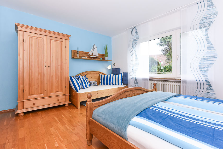 Ferienwohnung „Vordeck“ - Schlafzimmer