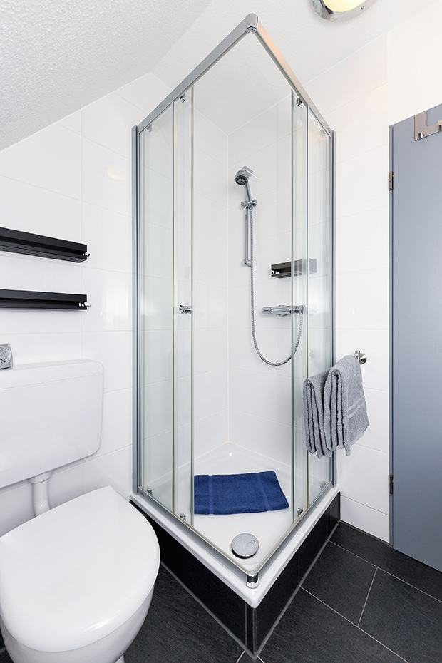 Ferienwohnung „Seesternchen“ - Badezimmer