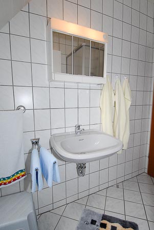 Ferienwohnung 1 - Badezimmer