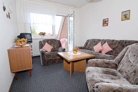 Ferienwohnung 1 - Wohnzimmer