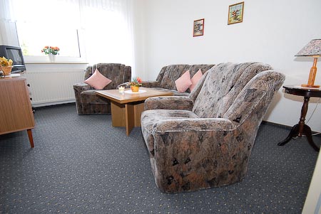 Ferienwohnung 1 - Wohnzimmer