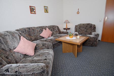 Ferienwohnung 1 - Wohnzimmer