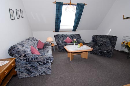 Ferienwohnung 2 - Wohnzimmer