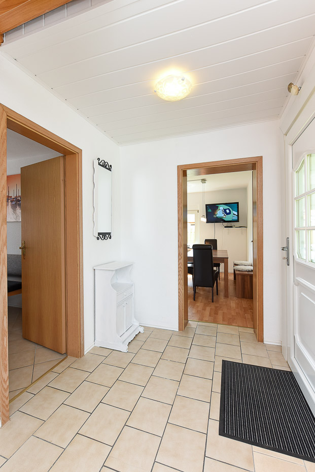 Ferienhaus „Lieblingsdüne“ - Flur im Erdgeschoss