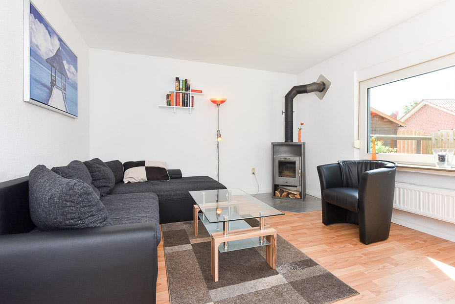 Ferienhaus „Lieblingsdüne“ - Wohnzimmer