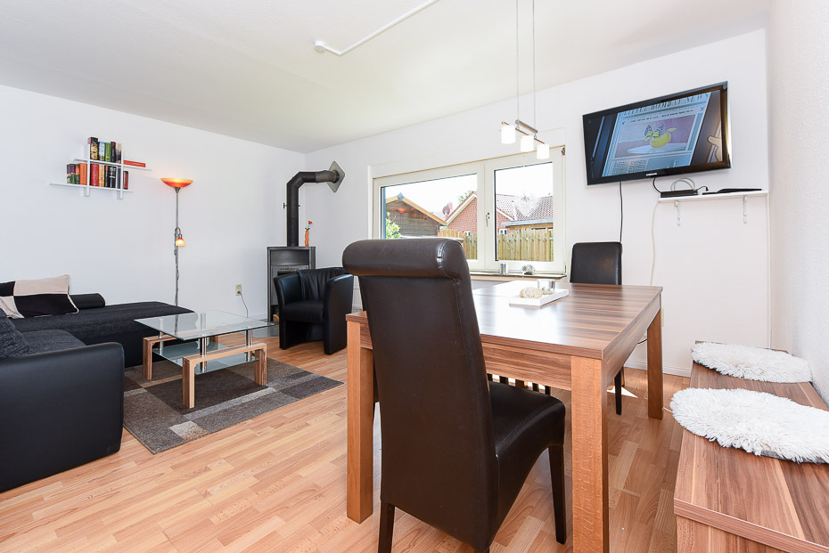 Ferienhaus „Lieblingsdüne“ - Wohnzimmer