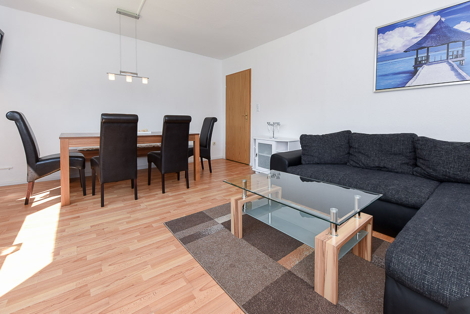 Ferienhaus „Lieblingsdüne“ - Wohnzimmer