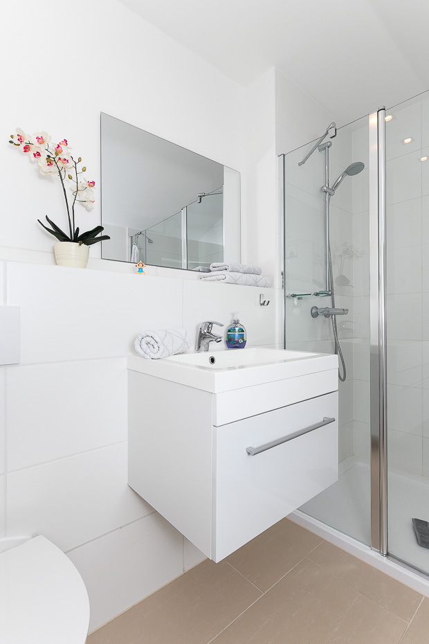 Ferienhaus „Junker Balthasar“ - Badezimmer im Erdgeschoss