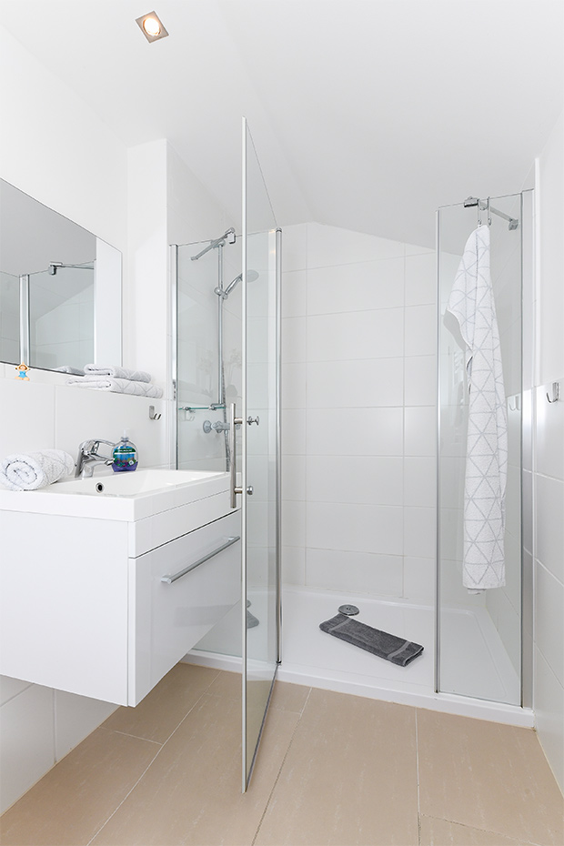 Ferienhaus „Junker Balthasar“ - Badezimmer im Erdgeschoss