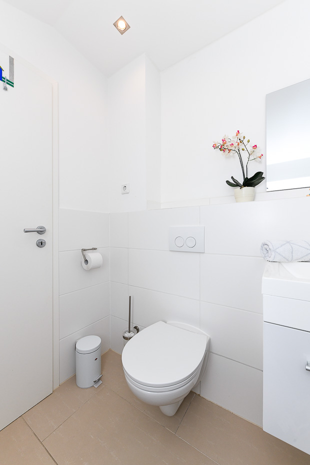 Ferienhaus „Junker Balthasar“ - Badezimmer im Erdgeschoss