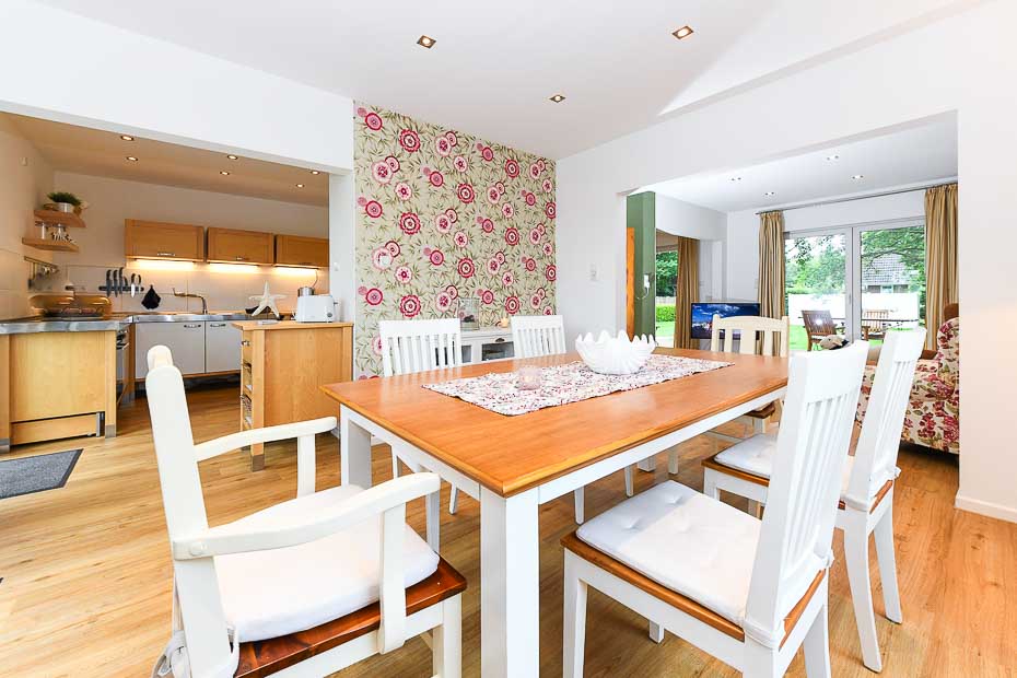 Ferienhaus „Junker Balthasar“ - Küche mit Esszimmer