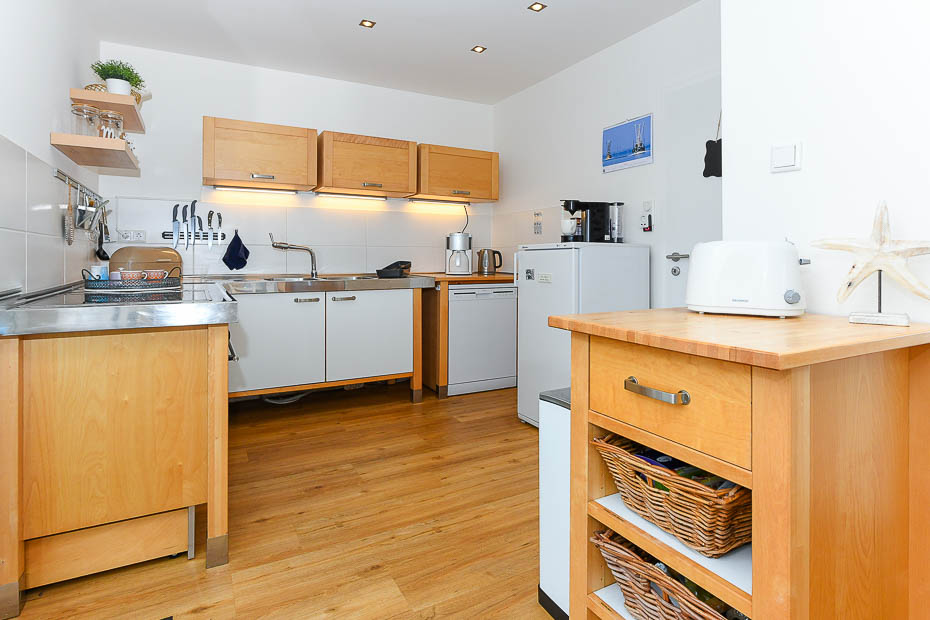 Ferienhaus „Junker Balthasar“ - Küche mit Esszimmer