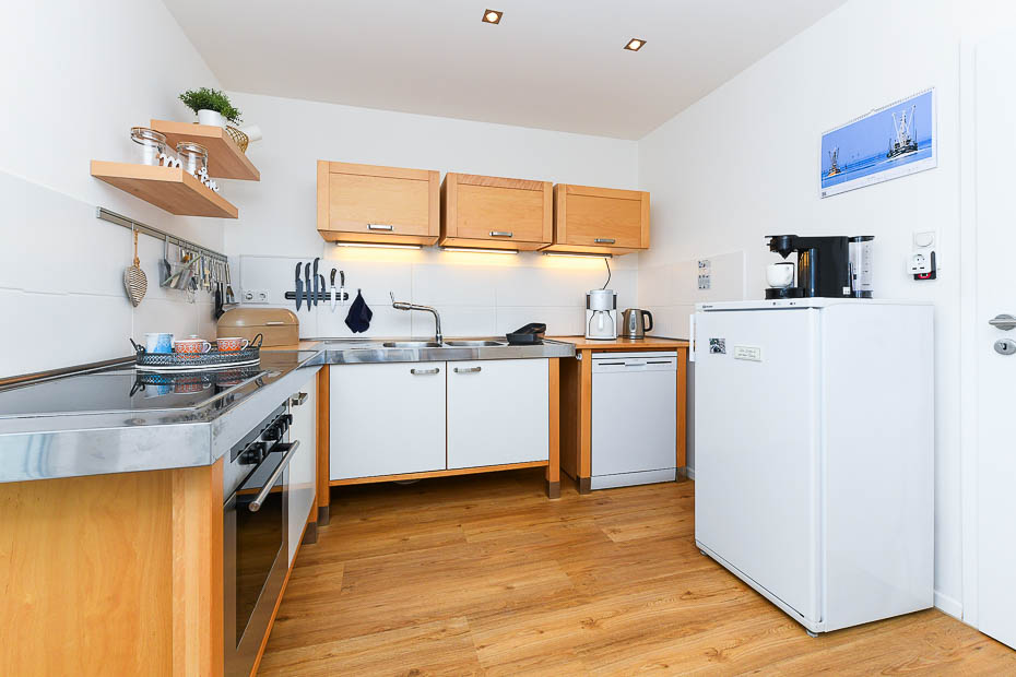 Ferienhaus „Junker Balthasar“ - Küche mit Esszimmer