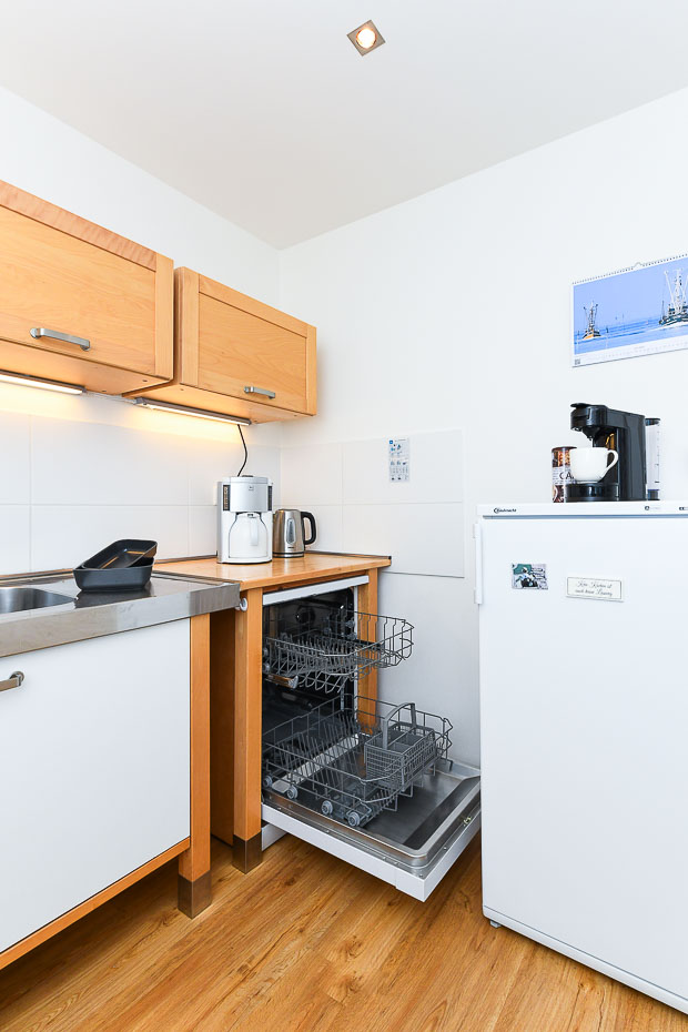 Ferienhaus „Junker Balthasar“ - Küche mit Esszimmer