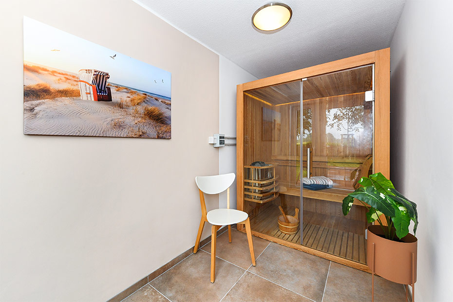 Ferienhaus „Junker Balthasar“ - Sauna