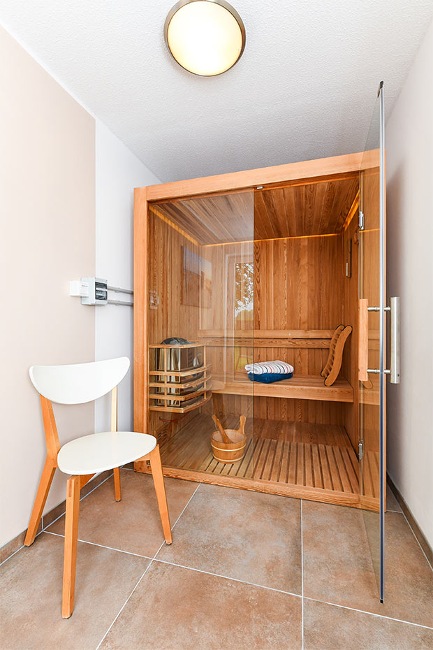 Ferienhaus „Junker Balthasar“ - Sauna