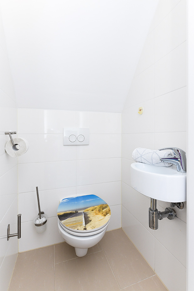 Ferienhaus „Junker Balthasar“ - separates WC im Obergeschoss