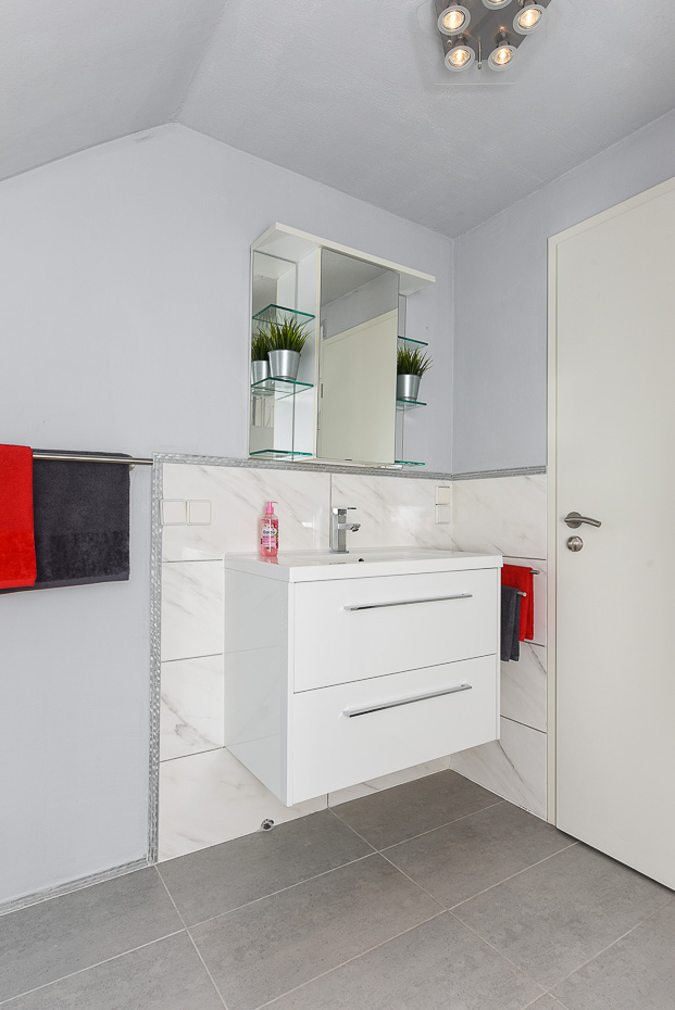 Ferienwohnung „Friesenzauber“ - Badezimmer