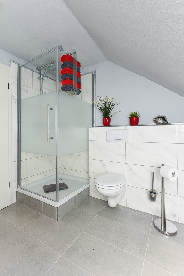 Ferienwohnung „Friesenzauber“ - Badezimmer