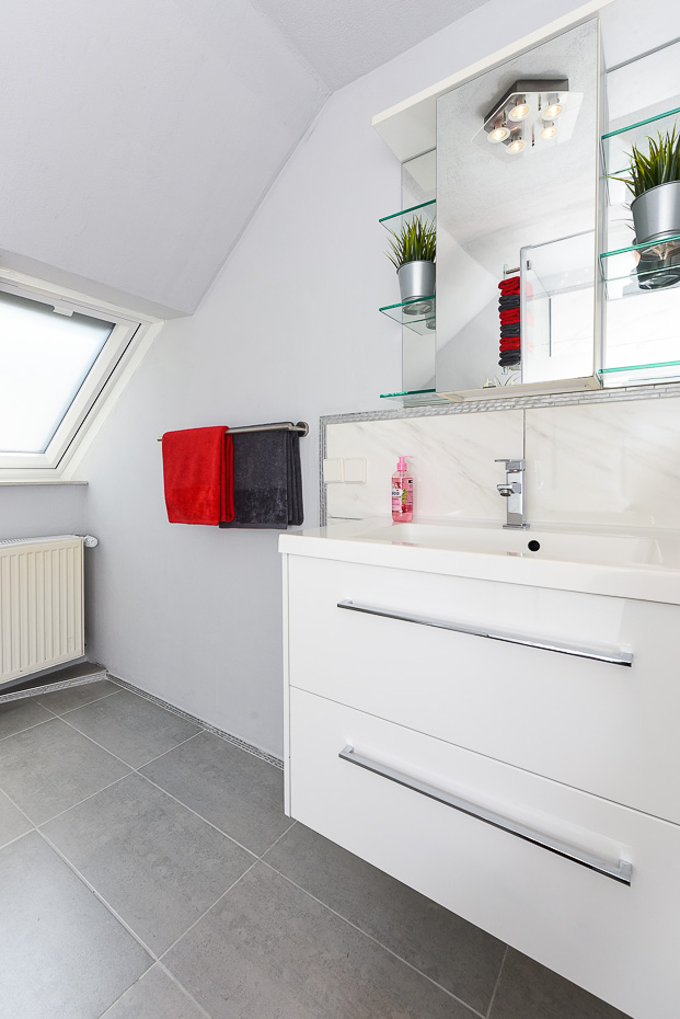 Ferienwohnung „Friesenzauber“ - Badezimmer