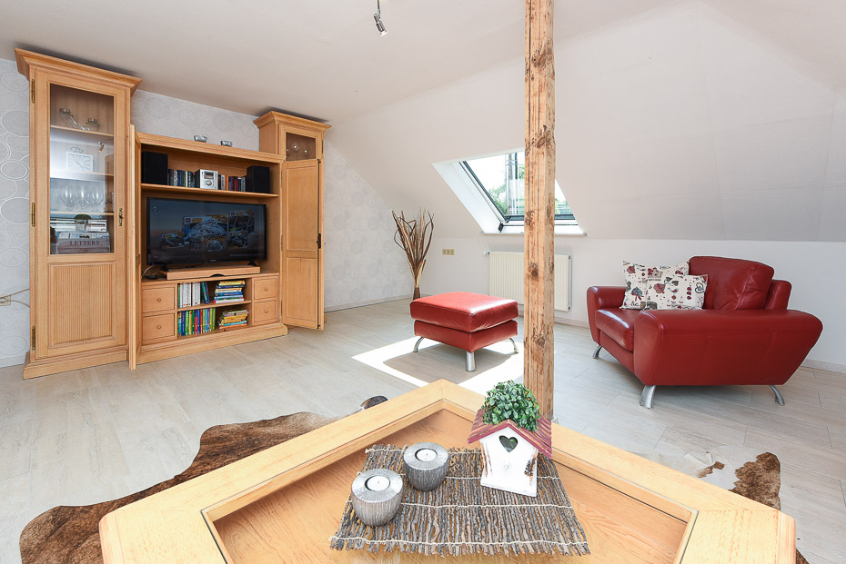 Ferienwohnung „Friesenzauber“ - Wohnzimmer