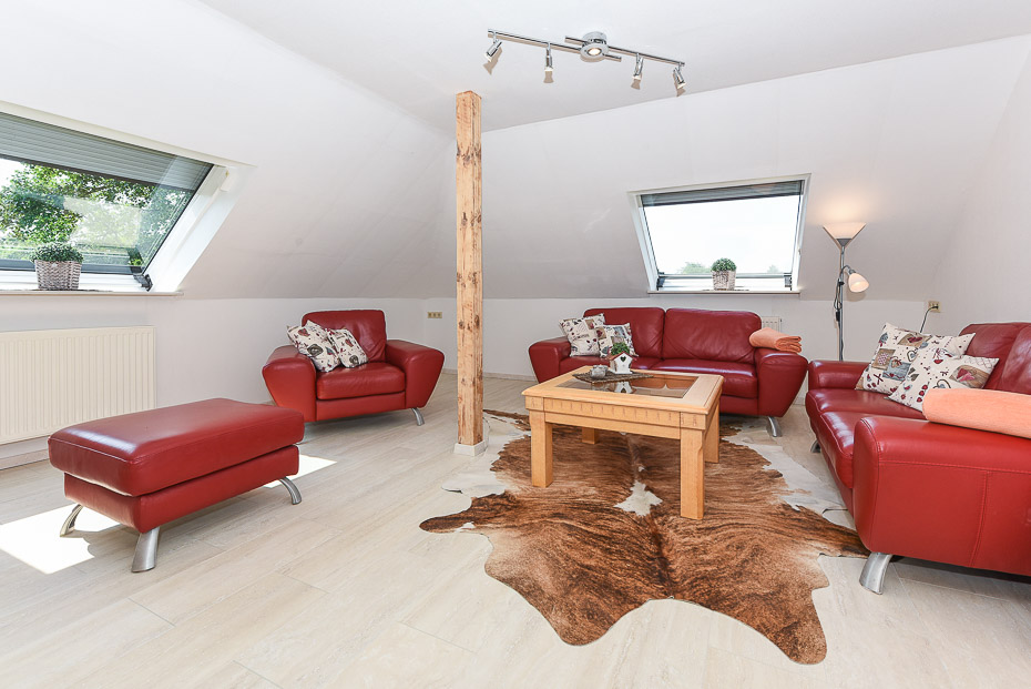 Ferienwohnung „Friesenzauber“ - Wohnzimmer