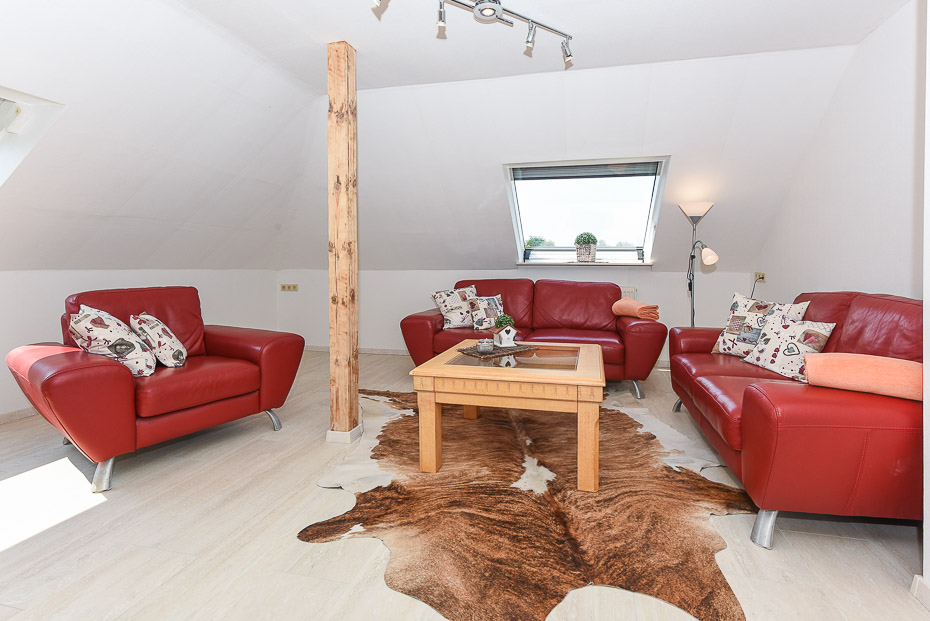 Ferienwohnung „Friesenzauber“ - Wohnzimmer