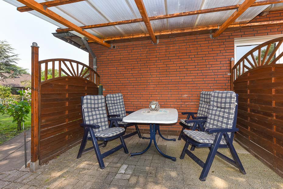 Ferienwohnung „Friesenzauber“ - Terrasse