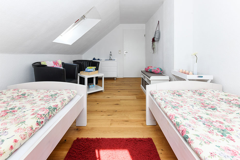Ferienhaus „Nordsee Landhuus Heinken“ - Schlafzimmer 2/Kinderzimmer