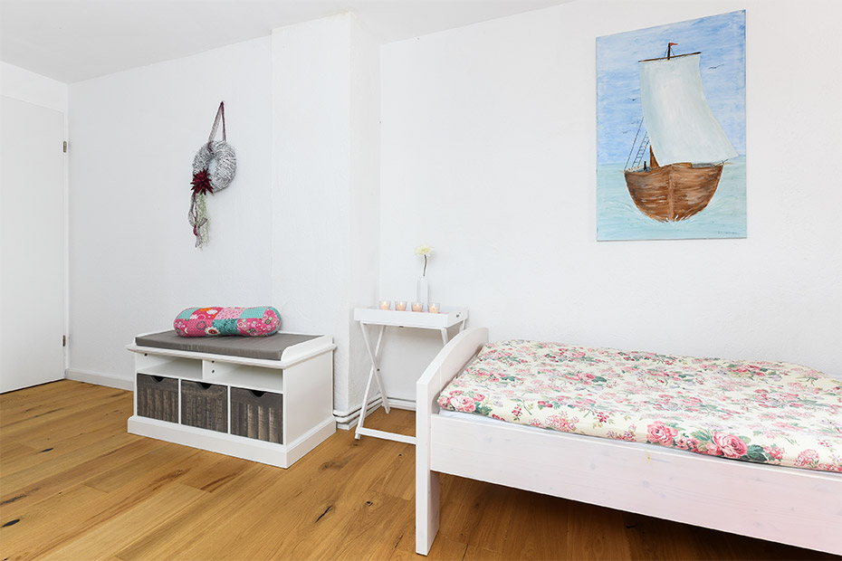 Ferienhaus „Nordsee Landhuus Heinken“ - Schlafzimmer 2/Kinderzimmer