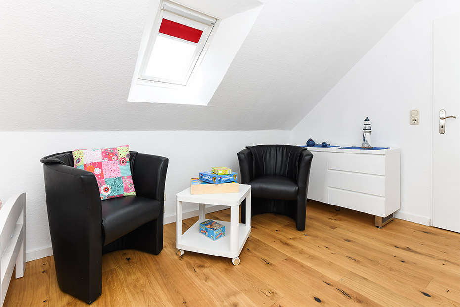 Ferienhaus „Nordsee Landhuus Heinken“ - Schlafzimmer 2/Kinderzimmer