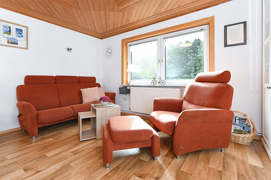 Ferienwohnung „Mohnblume“ - Wohnzimmer