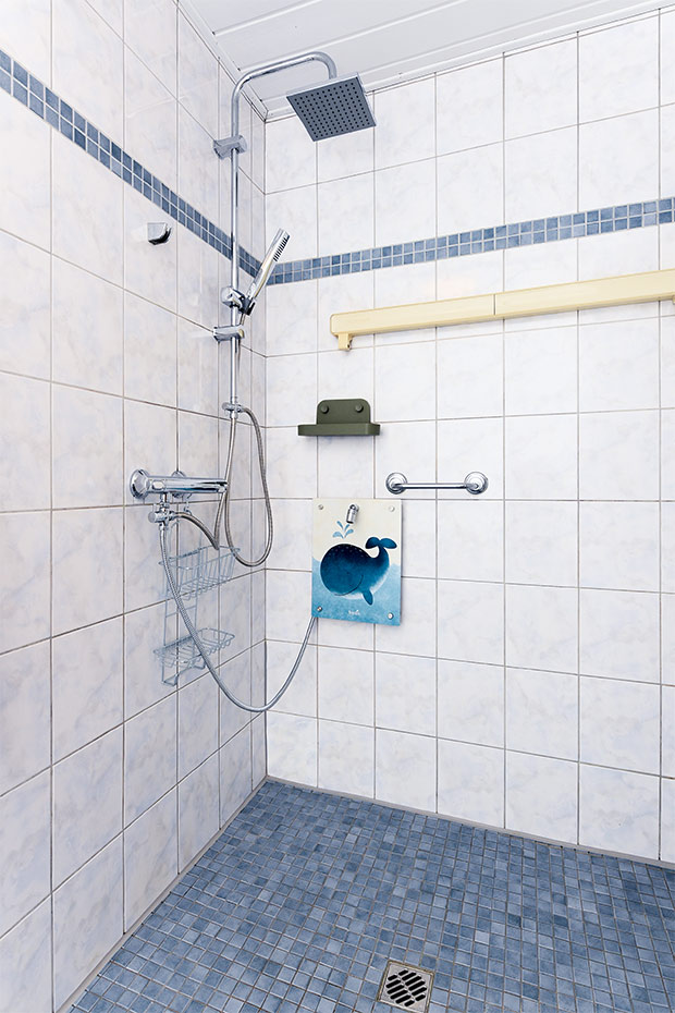 Ferienwohnung „Kornblume“ - Badezimmer