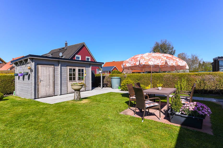 Ferienwohnung „Haus Leemreize“ - Terrasse