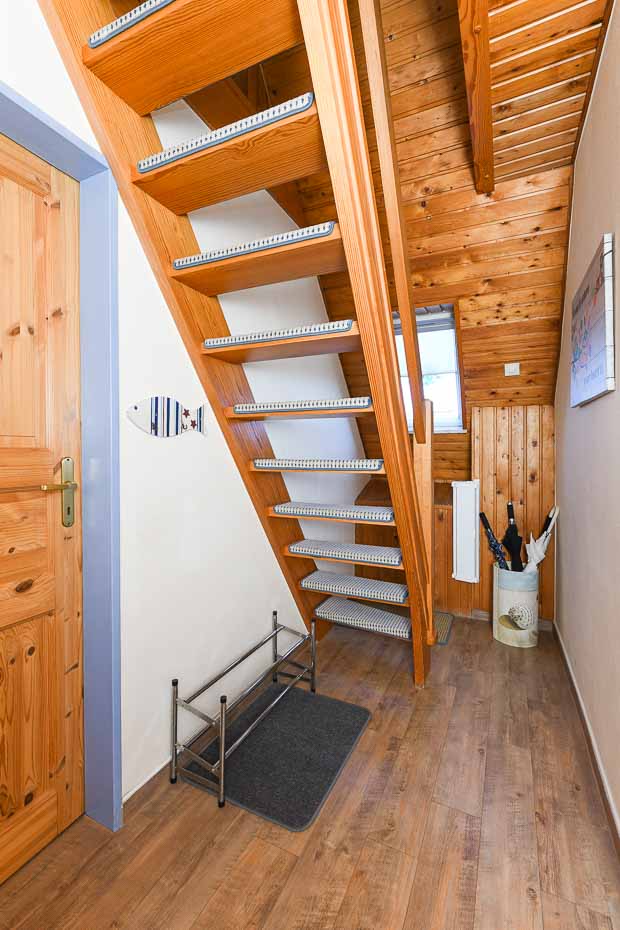 Ferienwohnung „Haus Leemreize“ - Flur im Obergeschoss