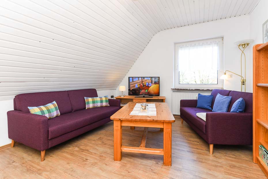 Ferienwohnung „Haus Leemreize“ - Wohnzimmer