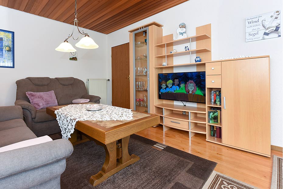 Ferienhaus „Meer“ - Wohnzimmer