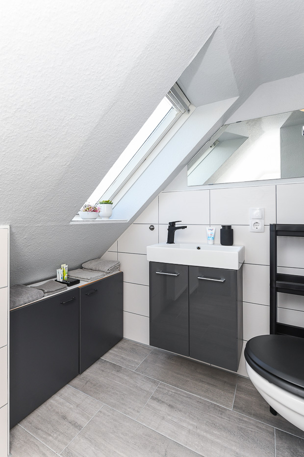 Ferienwohnung „Abendrot“ - Badezimmer