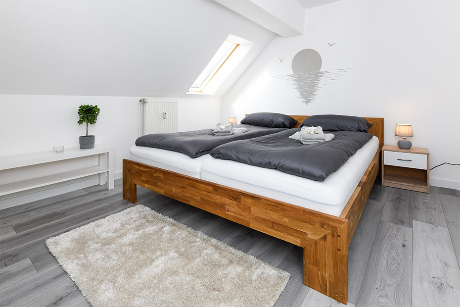 Ferienwohnung „Abendrot“ - Schlafzimmer