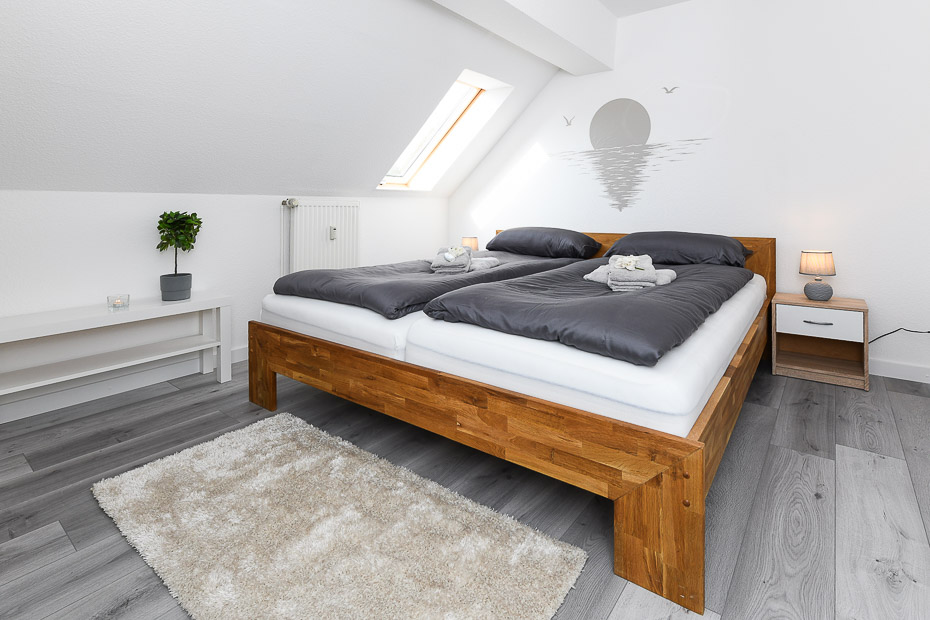 Ferienwohnung „Abendrot“ - Schlafzimmer