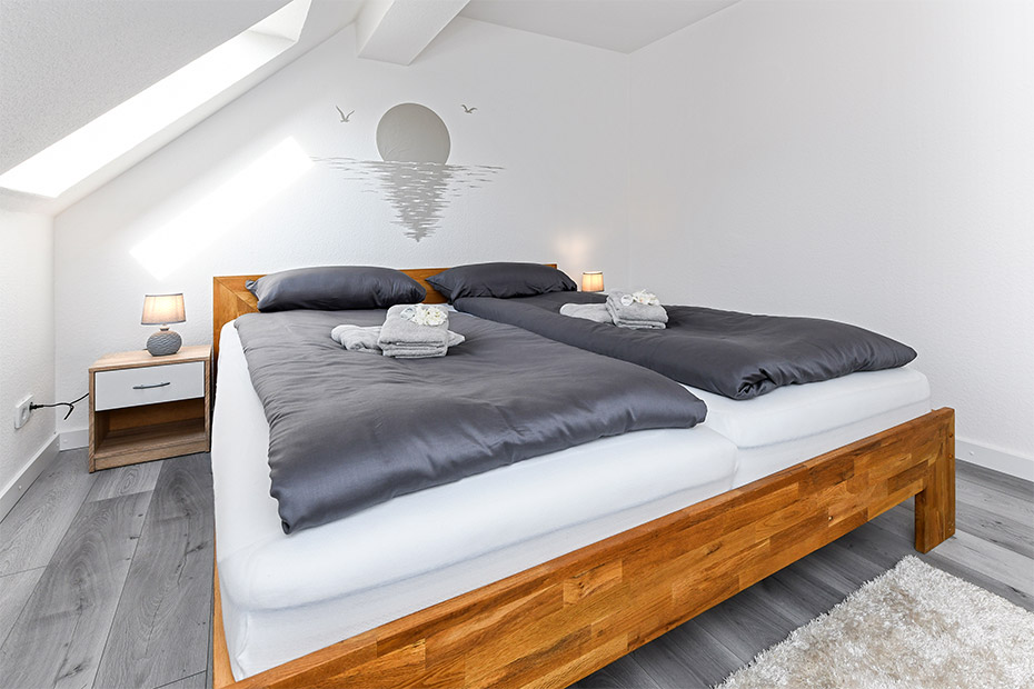 Ferienwohnung „Abendrot“ - Schlafzimmer