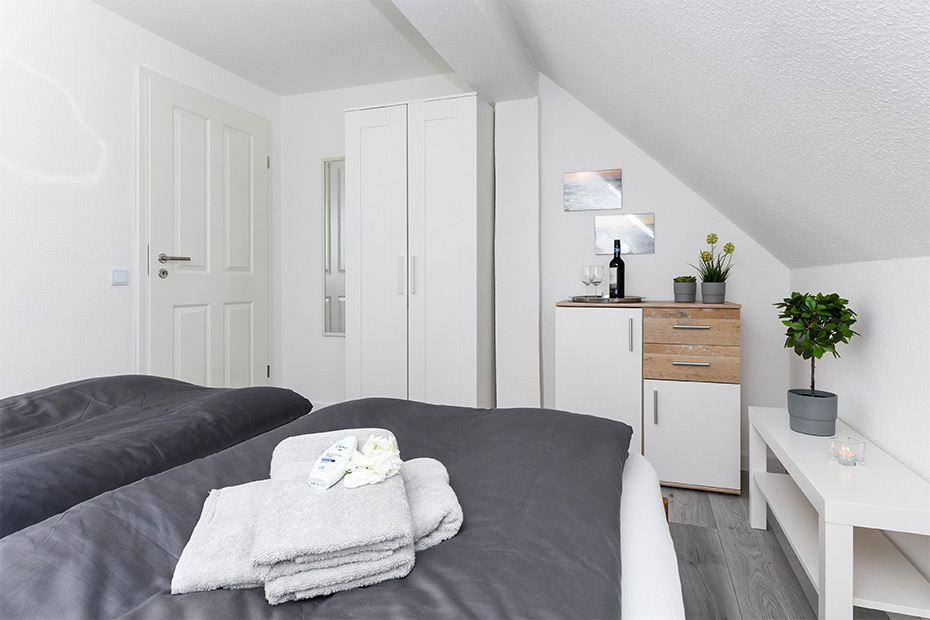 Ferienwohnung „Abendrot“ - Schlafzimmer