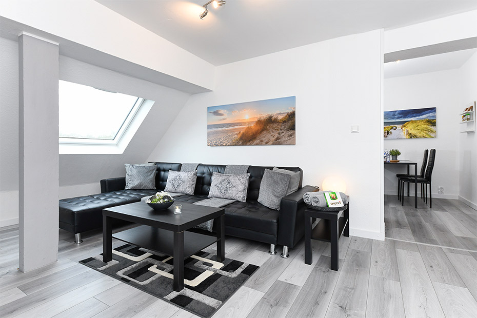 Ferienwohnung „Abendrot“ - Wohnzimmer