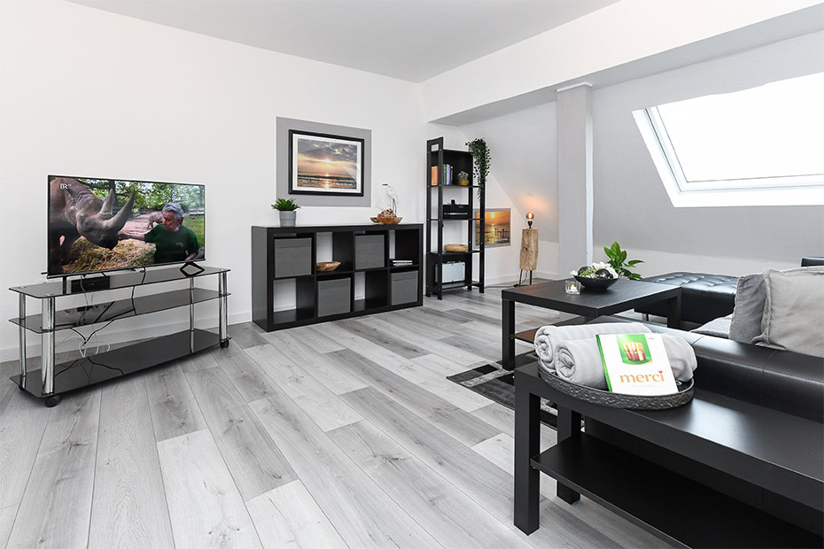 Ferienwohnung „Abendrot“ - Wohnzimmer