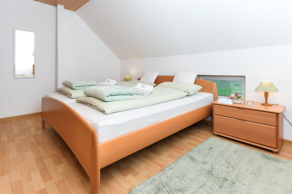 Ferienwohnung „Morgenrot“ - Schlafzimmer