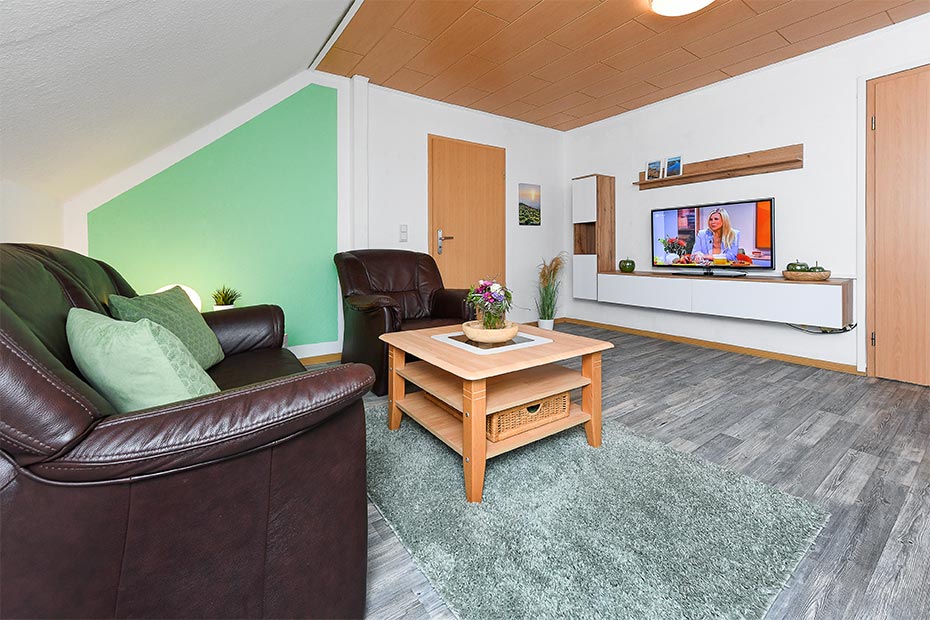 Ferienwohnung „Morgenrot“ - Wohnzimmer